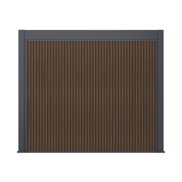 Orion opbergmodule 360 cm Antraciet / Wood