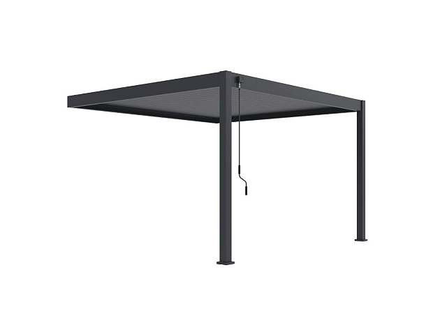 Orion Deluxe overkapping Muurbevestiging  300x360 cm Antraciet