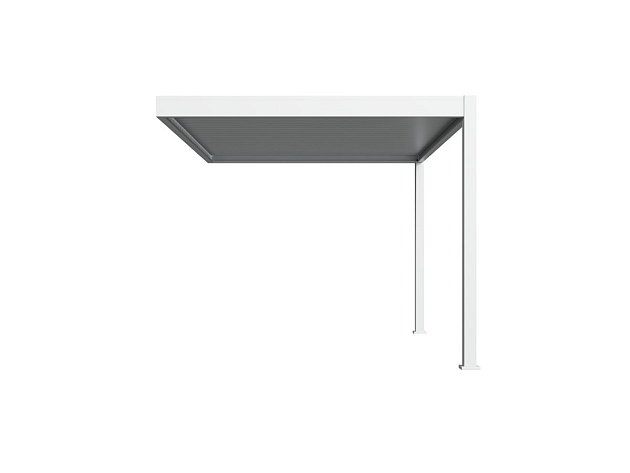 Orion Deluxe overkapping Muurbevestiging 360x400 cm Wit