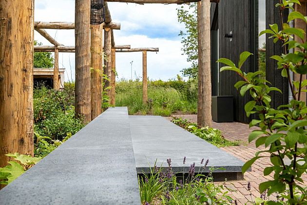 Opsluitband ArtiStone 5x30x100 cm Greige