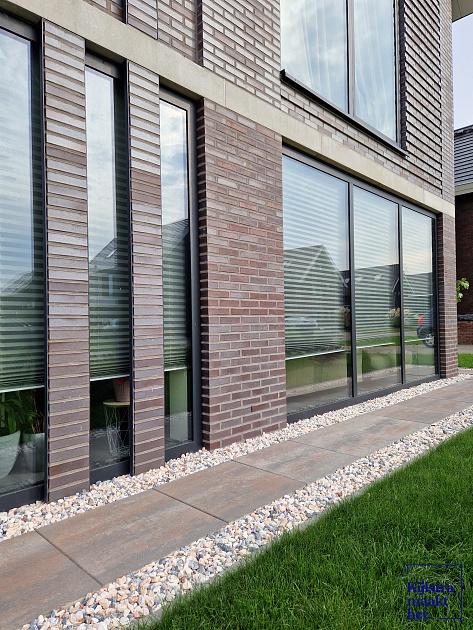 Patio Square 60x60x4 cm Tricolore