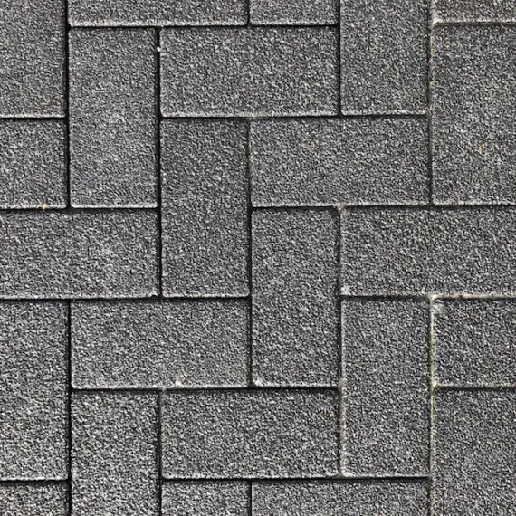 Restpartij Edam: ca. 38 m2 Geocolor Klinker Plus 10,5x21x8 cm Antraciet