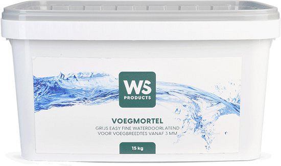 WS Voegmortel Easyflow Steengrijs 15 kg