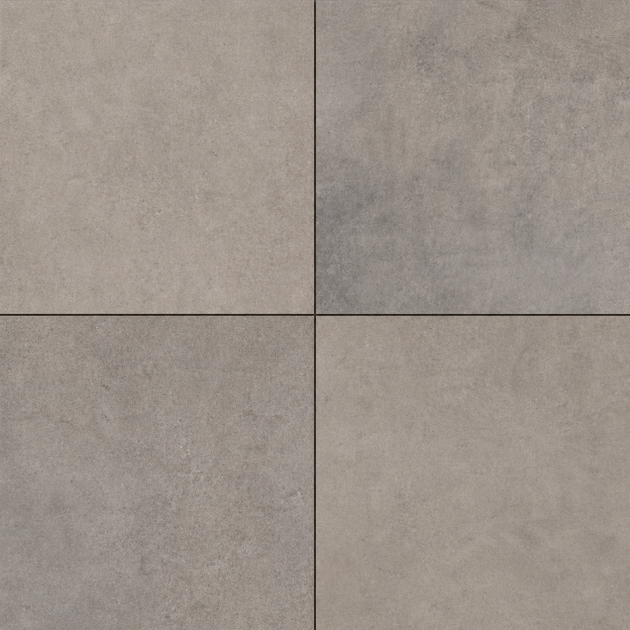 Actietegel Keramiek op Beton 60x60x4 cm Element Taupe