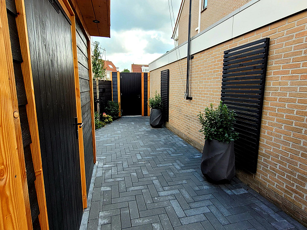 Longstone Opritsteen 31,5x10,5x7 cm Antraciet