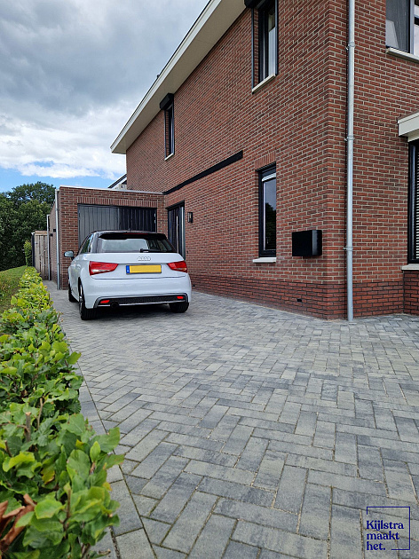 Longstone Opritsteen 31,5x10,5x7 cm Grijs/Zwart