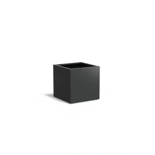 Plantenbak Carrez met bodem aluminium 70x70x70 cm