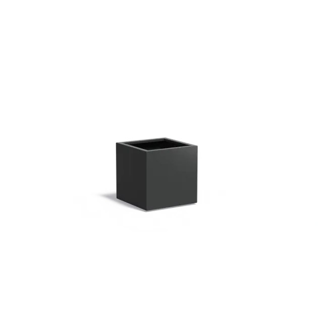 Plantenbak Carrez met bodem aluminium 60x60x60 cm