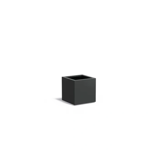 Plantenbak Carrez met bodem aluminium 50x50x50 cm