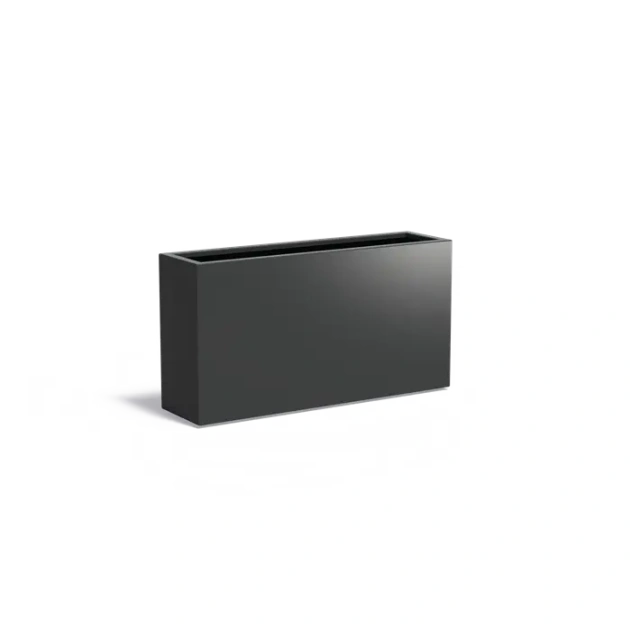 Plantenbak Carrez met bodem aluminium 250x40x80 cm