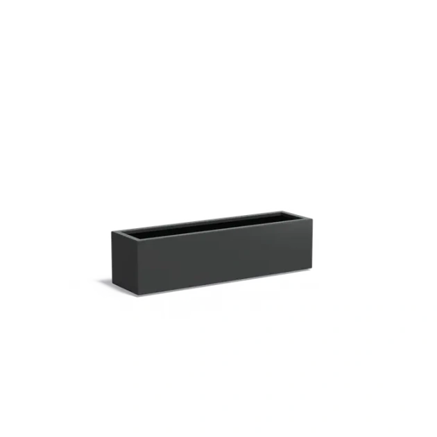 Plantenbak Carrez met bodem aluminium 150x40x40 cm