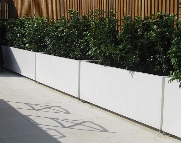 8534 plantenbak carrez met bodem aluminium 120x40x40 cm 67481