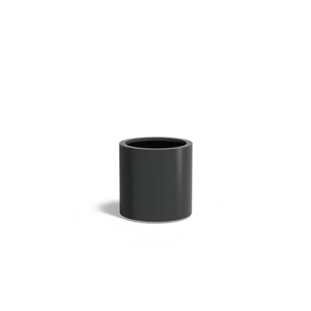 Plantenbak Circum met bodem aluminium Ø60x60 cm