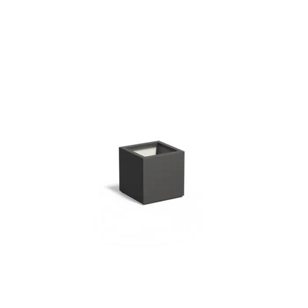 Plantenbak Carrez met bodem polyester 50x50x50 cm