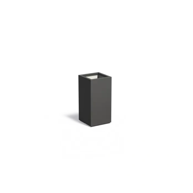 Plantenbak Carrez met bodem polyester 40x40x80 cm