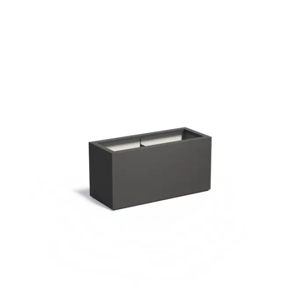 Plantenbak Carrez met bodem polyester 120x50x60 cm