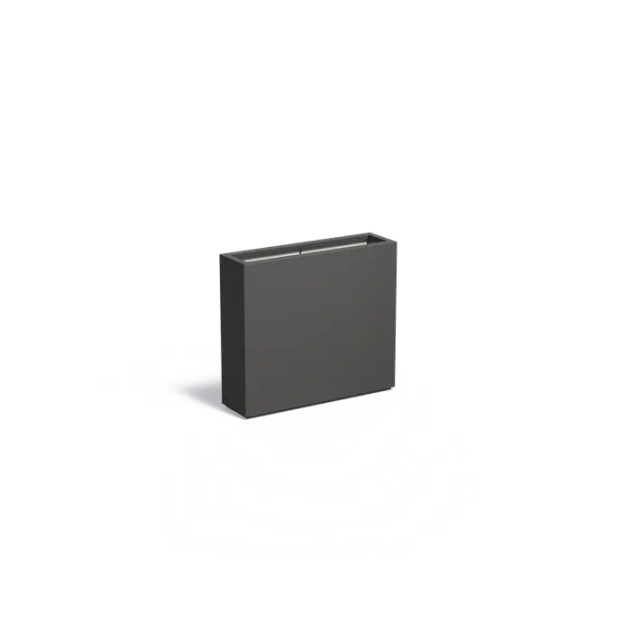 Plantenbak Carrez met bodem polyester 90x25x80 cm