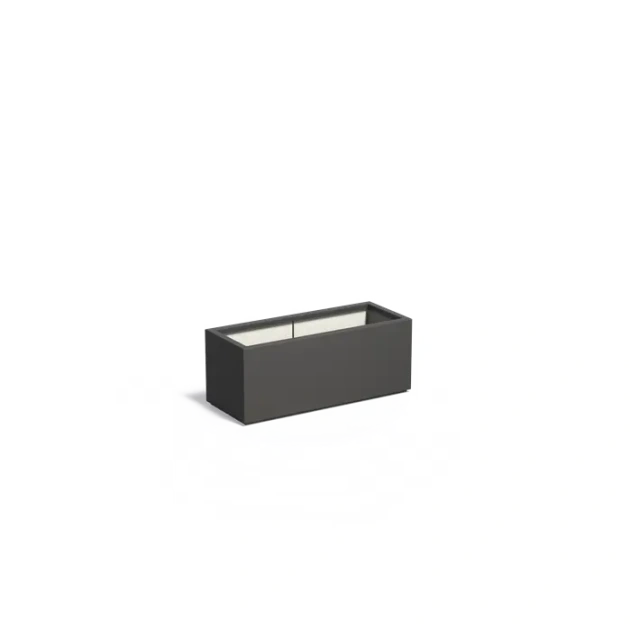 Plantenbak Carrez met bodem polyester 100x40x40 cm