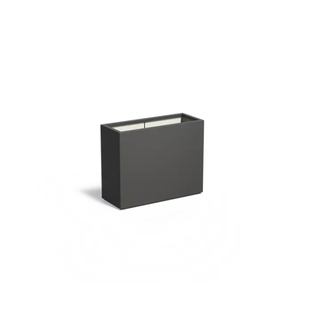 Plantenbak Carrez met bodem polyester 100x40x80 cm