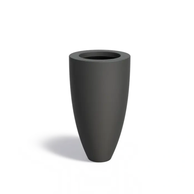 Plantenbak Canna met bodem polyester Ø50x90 cm