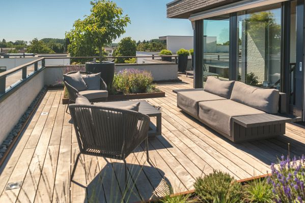 Plantenbak Canna met bodem polyester Ø80x100 cm