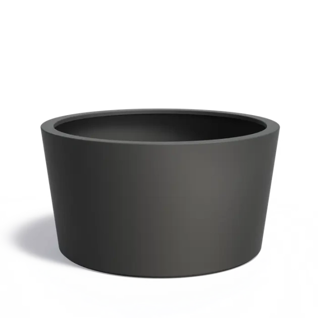 Plantenbak Conic met bodem polyester Ø150x80 cm