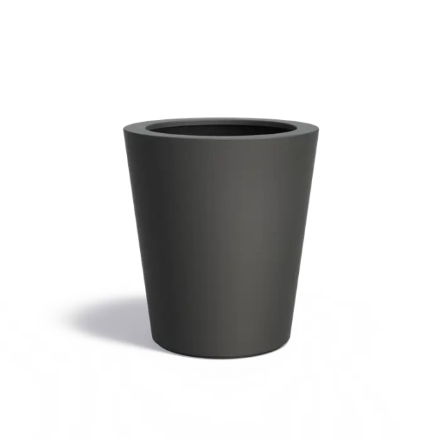 Plantenbak Conic met bodem polyester Ø89x100 cm