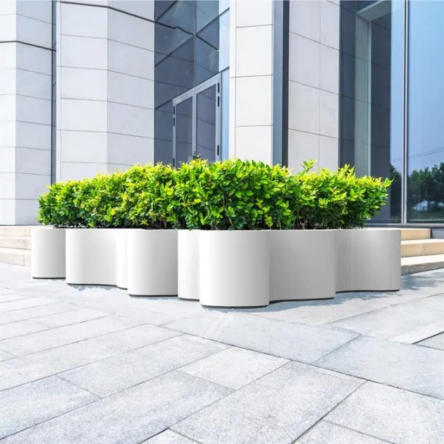 Plantenbak Organ polyester 160x160x60 cm