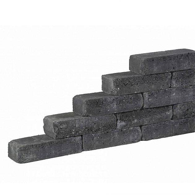 Pilestone Line 40x15x10 cm Coal