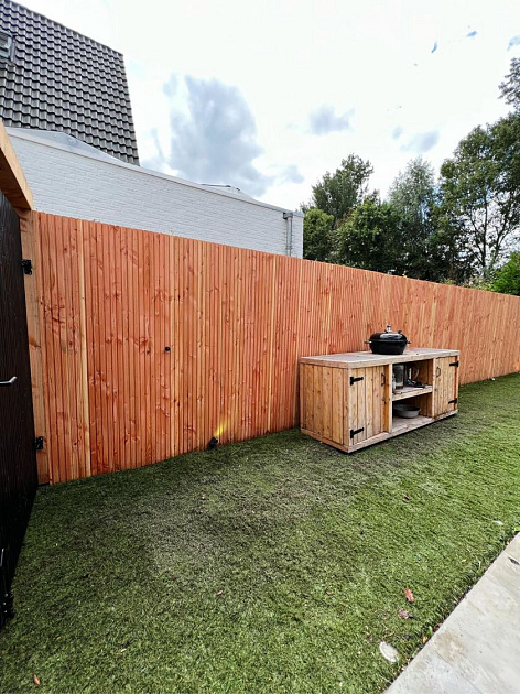 JWOODS Douglas Triple Profiel Plank 1,9x13x300 cm, naturel