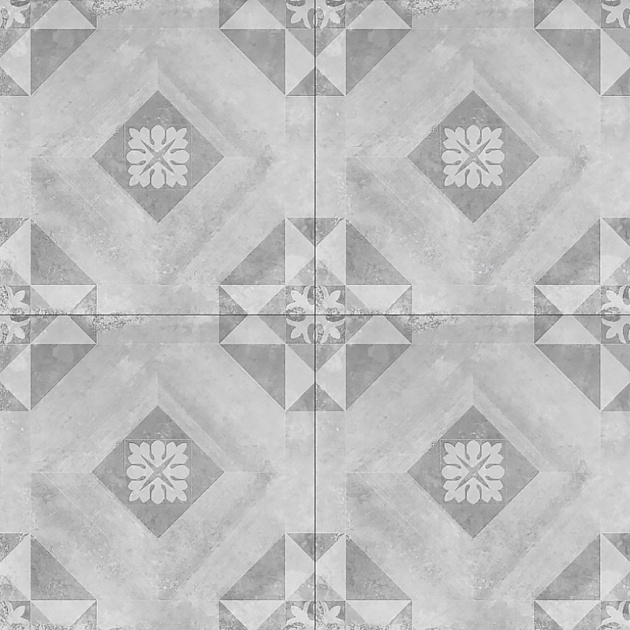 Geoceramica 60x60x4 cm ConCreet Symbol Block Smoke