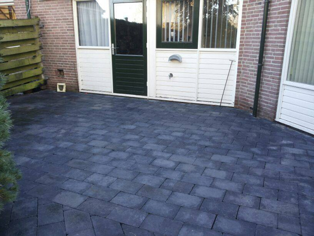 98544 restpartij zwanenburg ca. 9m2 stonique trommel 20x30x5 cm antraciet 155403