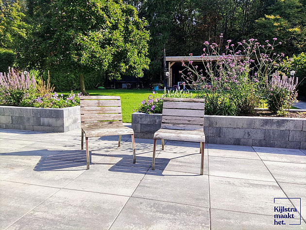 H2O Comfort Square 60x60x4 cm Nero/Grey