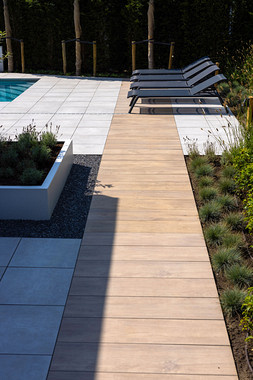 Restpartij Zwanenburg: ca. 10m2 GeoCeramica 30x120x4 cm Cosi Style Havanna Wood