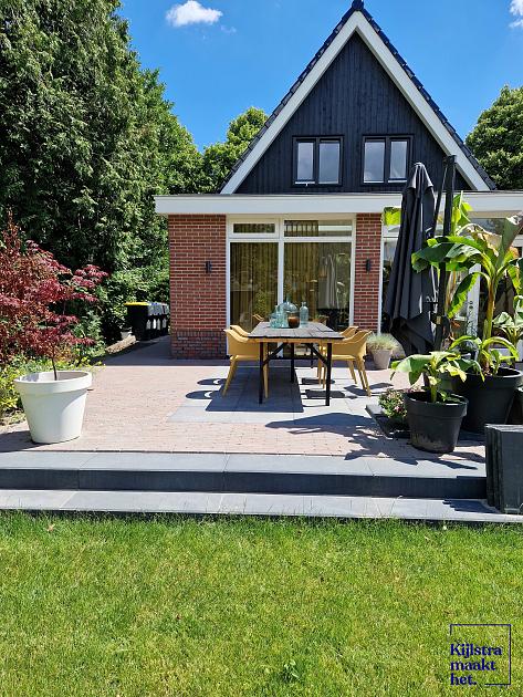 Traptrede Indus 100x35x15 cm Black