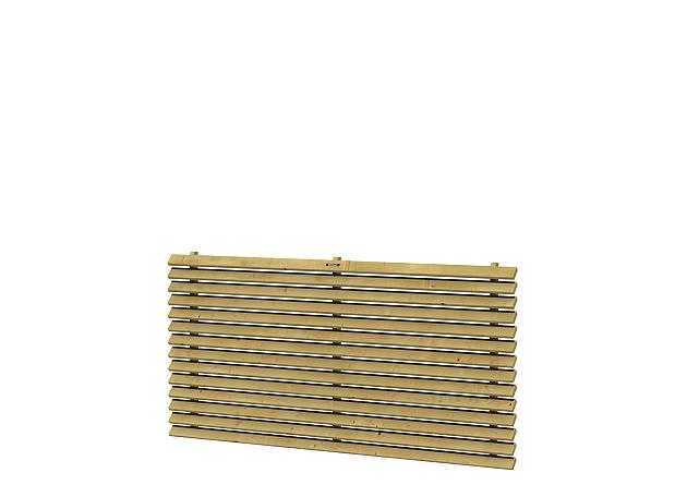 Jaloeziescherm 180 Premium geschaafd vurenhout 90x180 cm