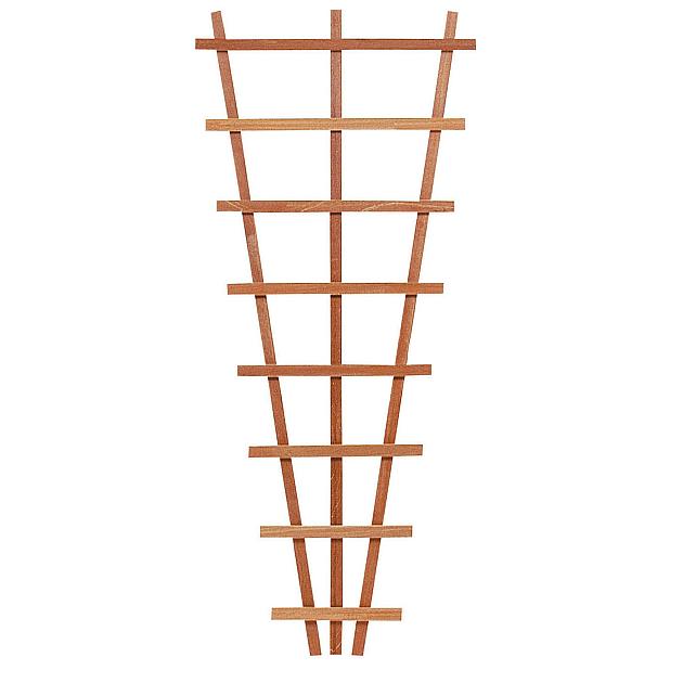 Hardhouten V-trellis 30/65x150 cm.