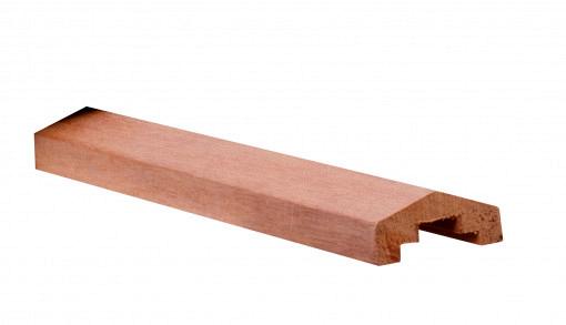 Hardhouten Afdekkap Pyramide 3,5x8,5x180 cm