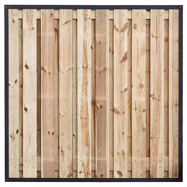 Luxe stalen kader t.b.v. tuinscherm