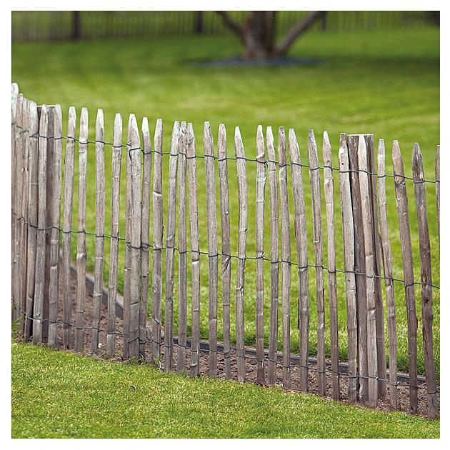 Engelse kastanjehekwerk op rol geschild latafstand 5 cm 460x180 cm