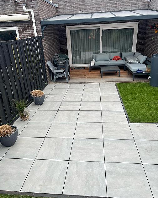 25663 restpartij zwanenburg ca. 9 5m2 ceraluxe 60x60x3 cm helsinki grigio italie  274747