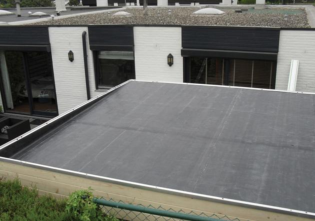 EPDM dakbedekking folie + toebehoren tbv 700x370cm modellen