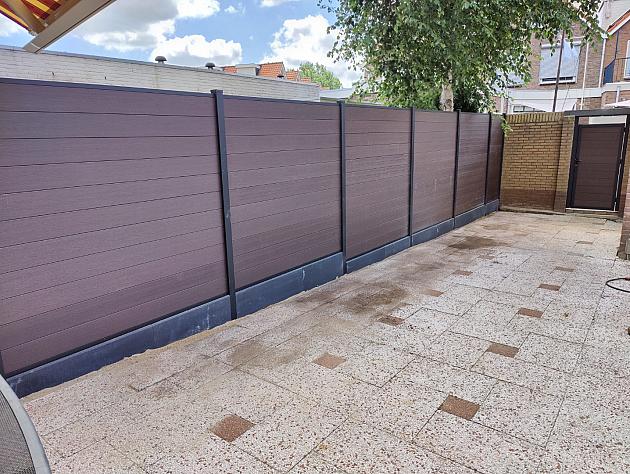 33847 neofence 180x180 cm red cedar 381424