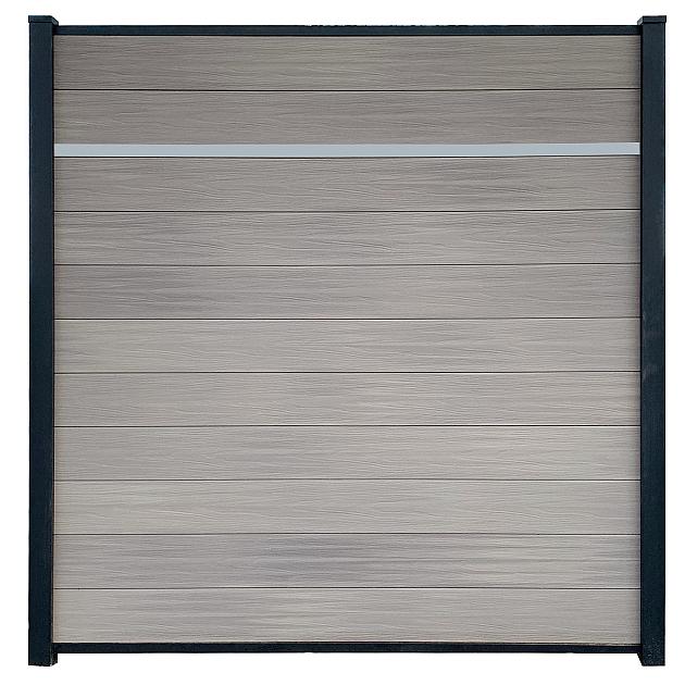 NeoFence incl. 1 decolijst Alu 180x183 cm Oak