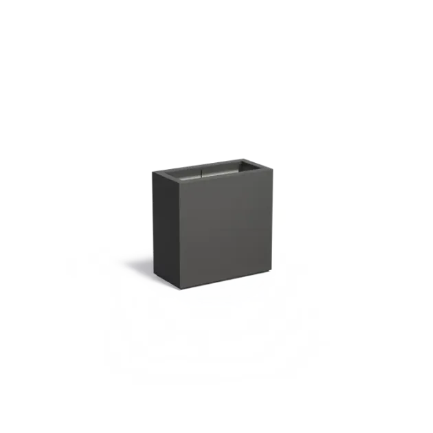 Plantenbak Carrez met bodem polyester 80x40x80 cm