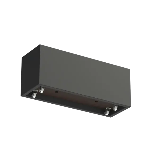 Plantenbak Carrez met wielen polyester 150x50x60 cm