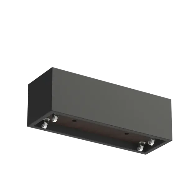 Plantenbak Carrez met wielen polyester 150x50x50 cm