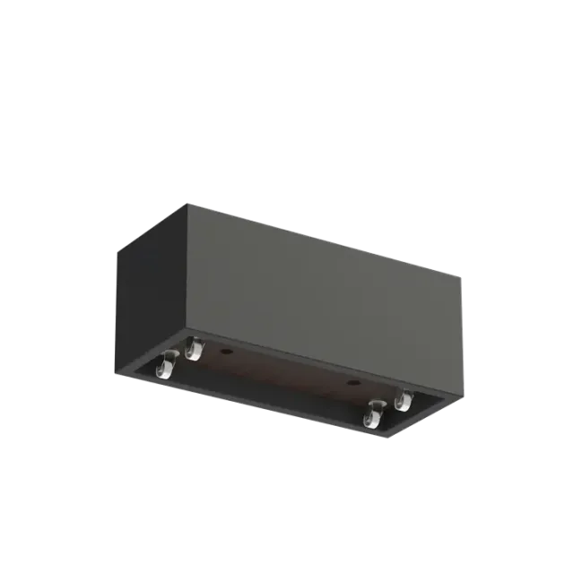 Plantenbak Carrez met wielen polyester 120x50x50 cm