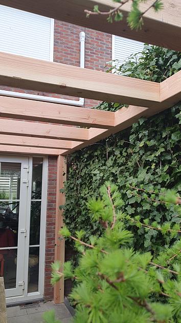 JWOODS Douglas Geschaafde Paal 14x14x300 cm, naturel