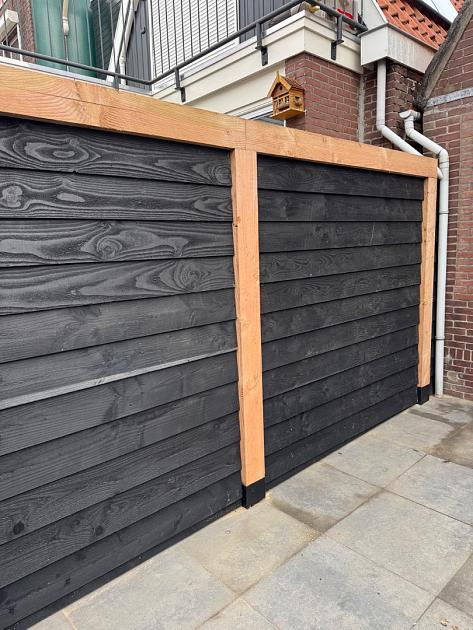 JWOODS Douglas Fijnbezaagde Ruwe Paal 15x15x400 cm, naturel